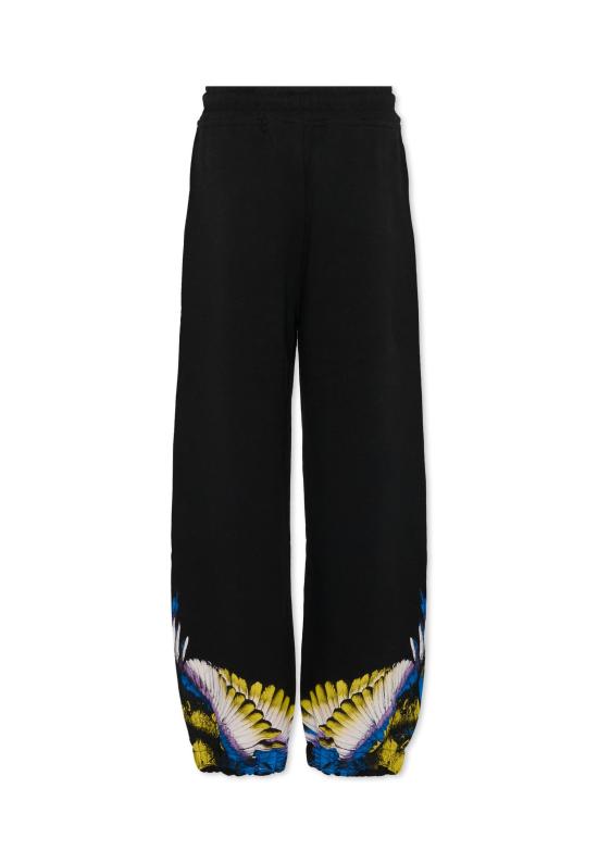 25FW [키즈] 컨트리 오브 밀란 트레이닝/조거 팬츠 F5CMJBFP067 110 BLACK - COUNTY OF MILAN