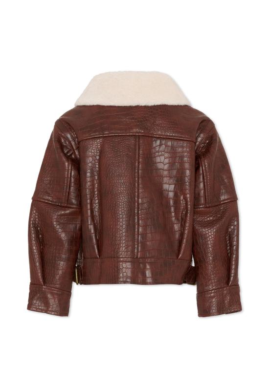 25FW [키즈] 핑코 아우터 KFGB005 C PE016 6051 BROWN - PINKO