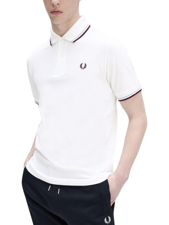 25SS 프레드페리 폴로 티셔츠 FP M12 54 120 WHITE - FRED PERRY