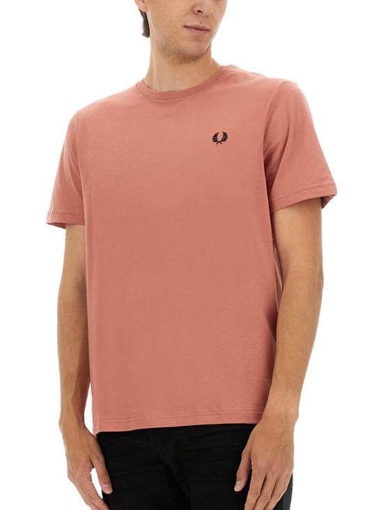 25SS 프레드페리 반팔 티셔츠 FP M1600 54 X90 PINK - FRED PERRY
