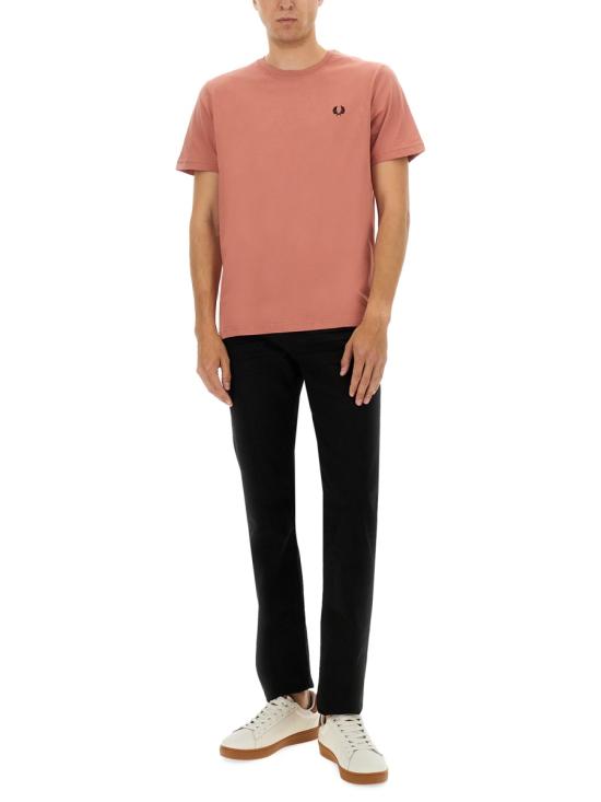 25SS 프레드페리 반팔 티셔츠 FP M1600 54 X90 PINK - FRED PERRY