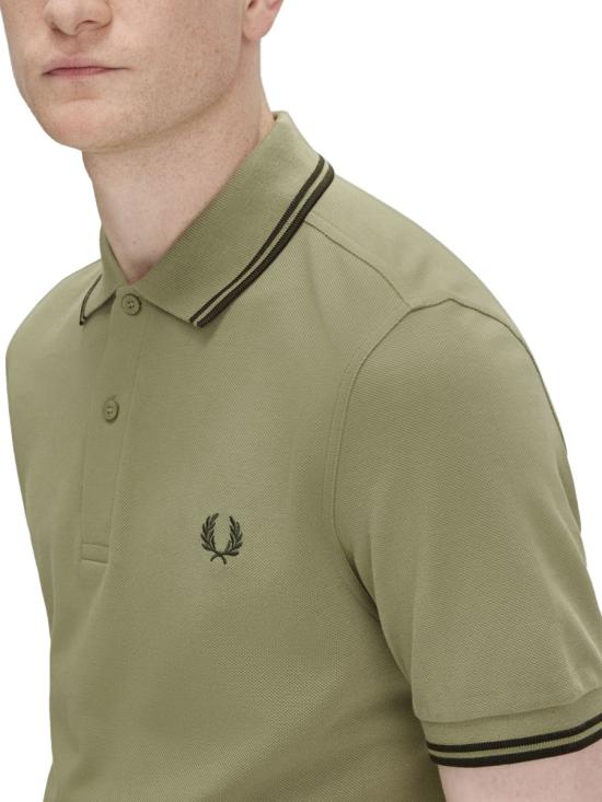 25SS 프레드페리 폴로 티셔츠 FP M3600 54 Y64 GREEN - FRED PERRY