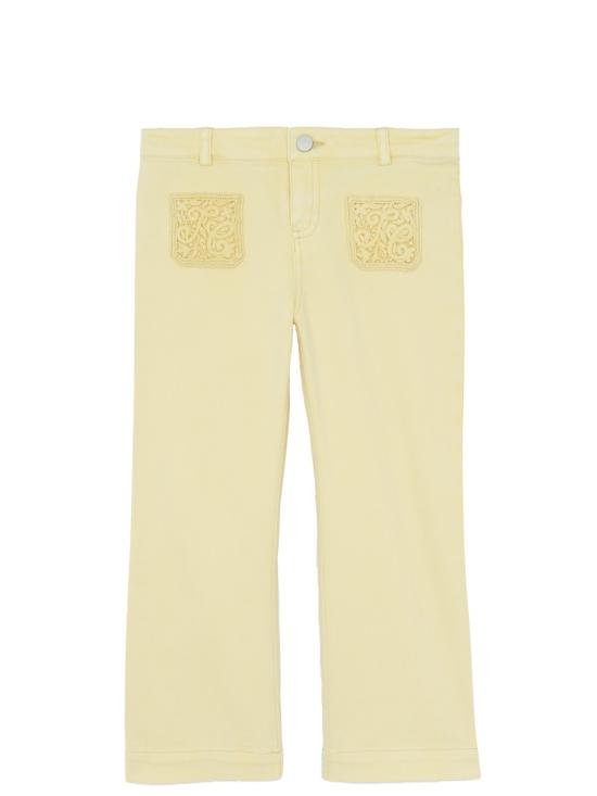 25SS [키즈] 타티네쇼콜라 스트레이트 팬츠 CA22002K 70 MULTICOLOUR