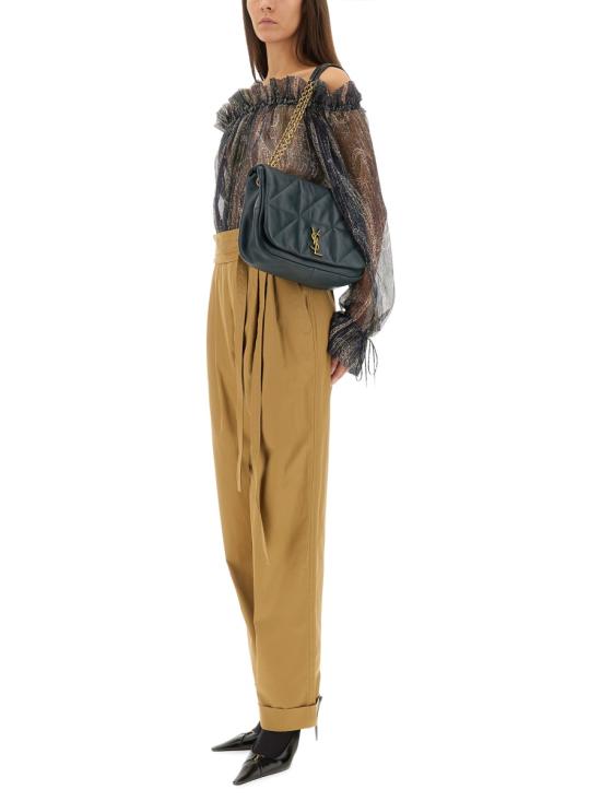 26SS 생로랑 블라우스 823001 Y4K854007 BLUE - SAINT LAURENT