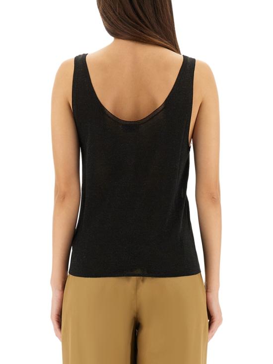 26FW 생로랑 민소매 티셔츠 819010 Y76ZC1001 BLACK - SAINT LAURENT