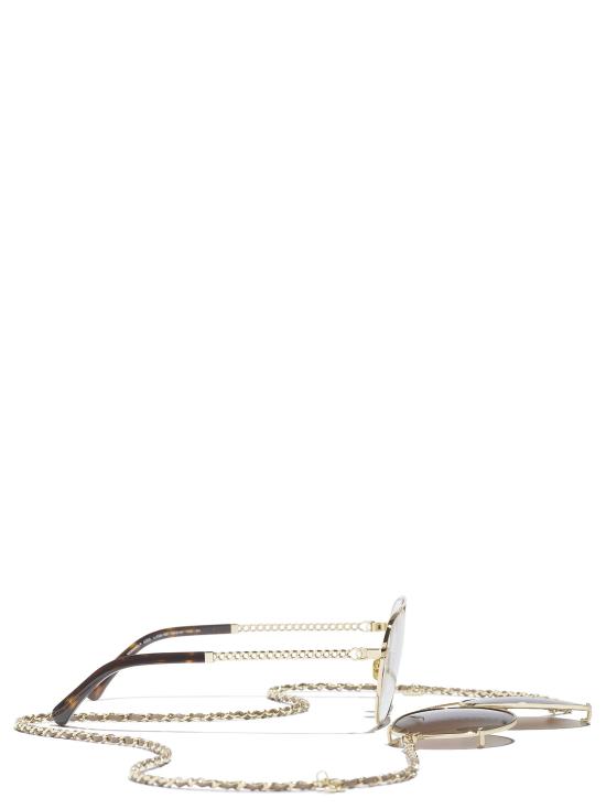 26FW 샤넬 선글라스 CH4292 C429SB PALE GOLD - CHANEL