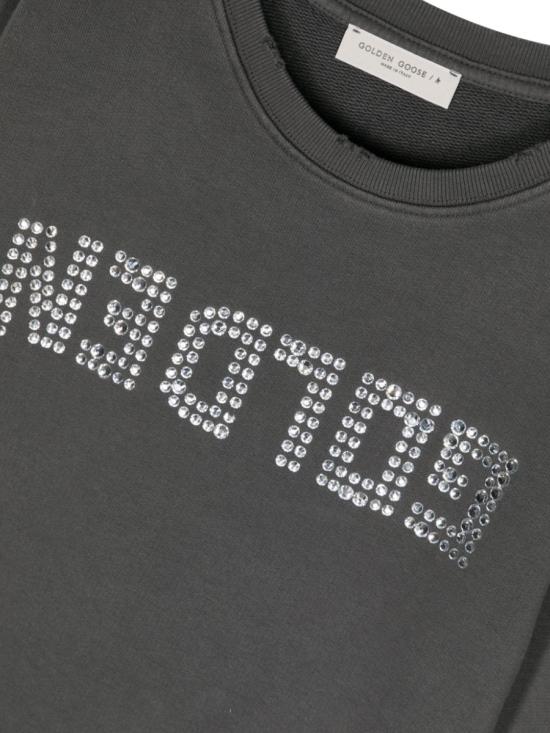  [키즈] 골든구스 풀오버 GKP01388K P00107560278 CHARCOAL - GOLDEN GOOSE