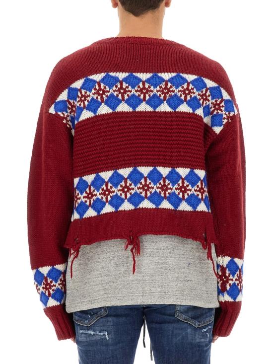  디스퀘어드2 스웨터 S71HA1224 S18308961 MULTICOLOUR - DSQUARED2