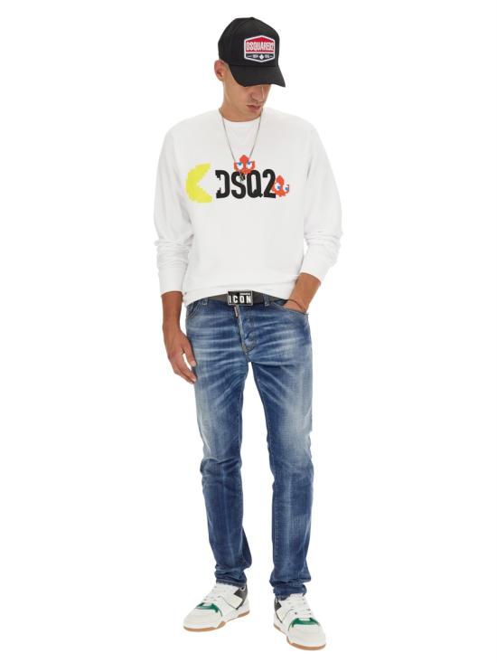  디스퀘어드2 긴팔 티셔츠 S71GU0638 S25516100 WHITE - DSQUARED2
