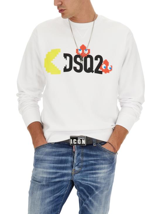  디스퀘어드2 긴팔 티셔츠 S71GU0638 S25516100 WHITE - DSQUARED2