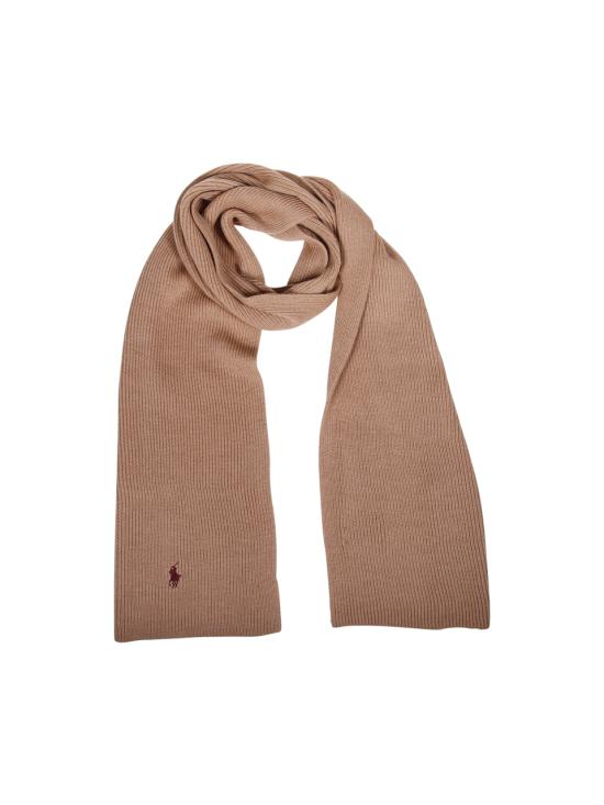 25FW 랄프 로렌 머플러/스카프 710886136015 CAMEL MELANGE - RALPH LAUREN