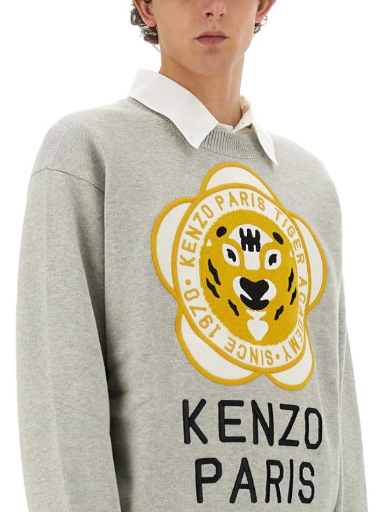  겐조 스웨터 FD65PU429 3BB93 GREY - KENZO