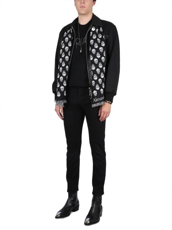  알렉산더 맥퀸 가죽 자켓 751991 Q5HXS1000 BLACK - ALEXANDER MCQUEEN