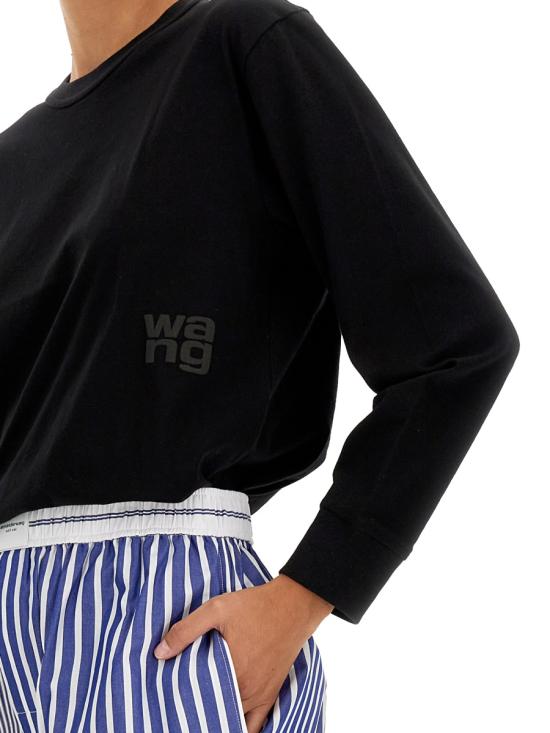  티바이알렉산더왕 탑 4CC3221356 001 BLACK - T BY ALEXANDER WANG