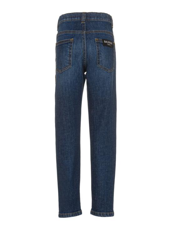  [키즈] 발망 진 BT6Q80K D0038618 DENIM - BALMAIN