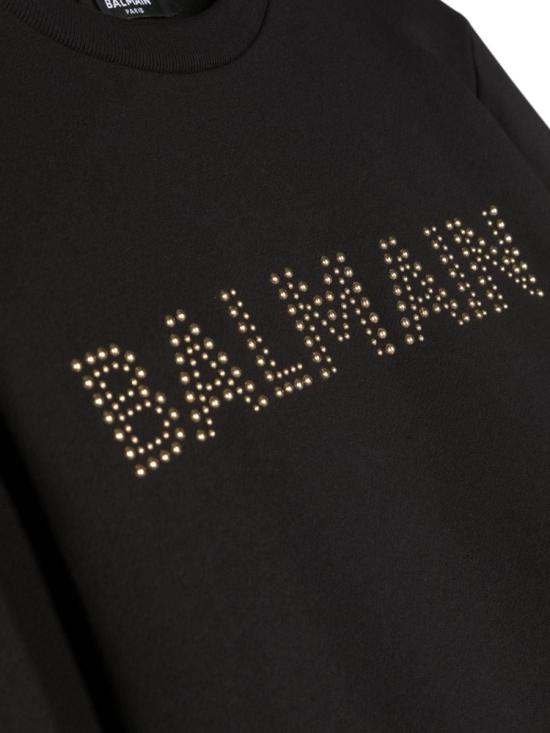 [키즈] 발망 풀오버 BT4Q10K F0061930 BLACK - BALMAIN