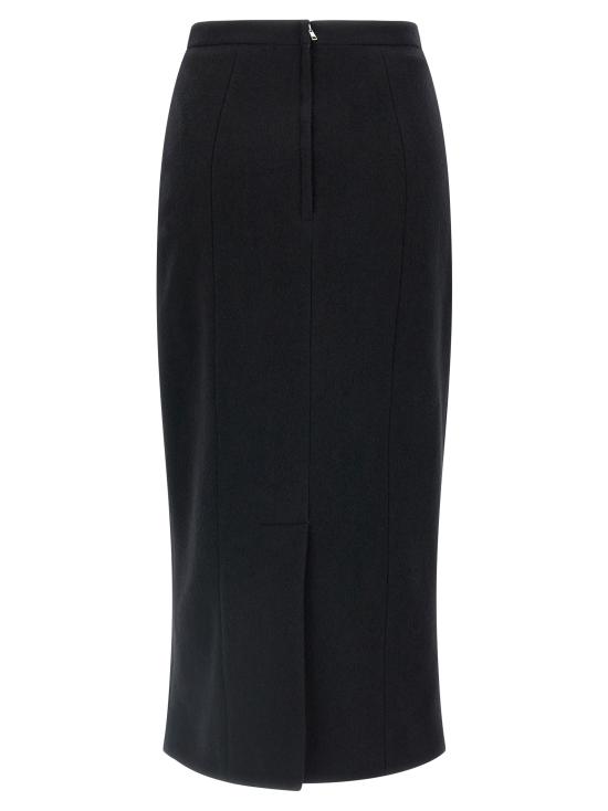 25FW 돌체앤가바나 미디 스커트 F4DAMTHU2BBN0000 Black - DOLCE & GABBANA