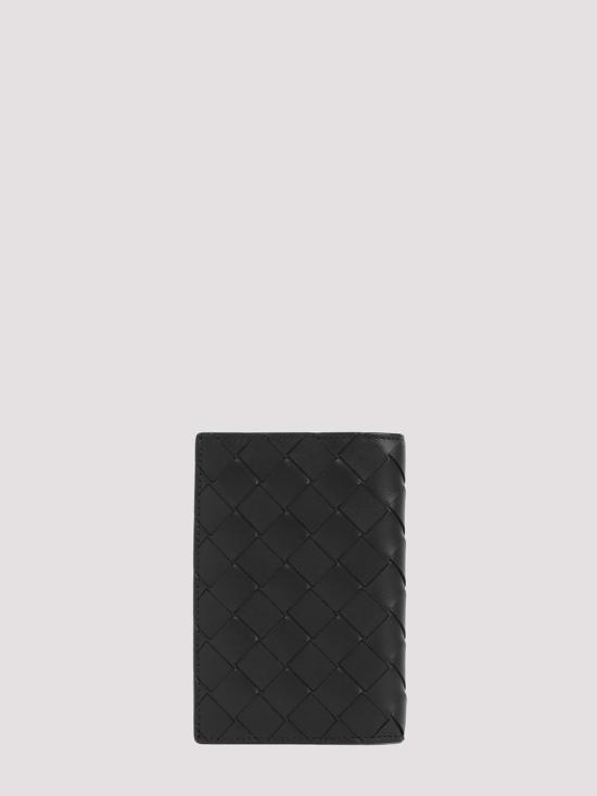  보테가베네타 인트레치아토 패스포트 케이스 749441VCPQ48803 Black - BOTTEGA VENETA