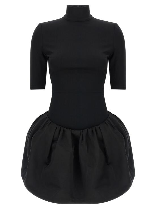 25FW 마그다뷰트림 숏 원피스 208925BLACK Black