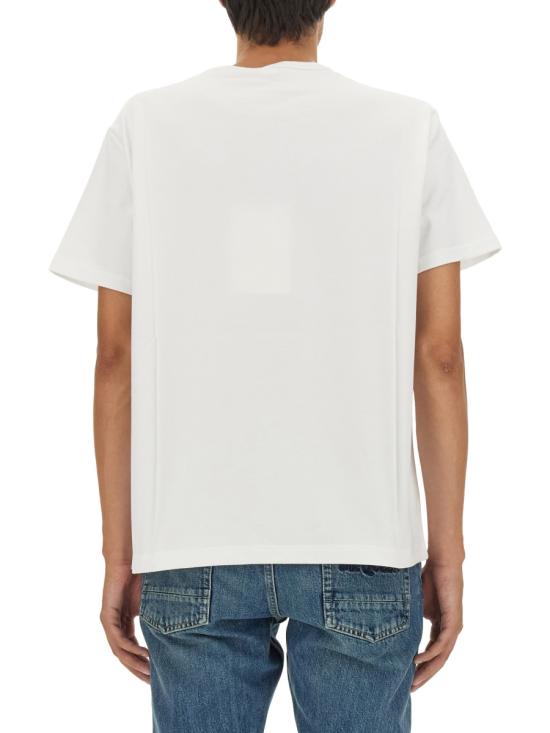  알렉산더 맥퀸 반팔 티셔츠 759442 QVZ290900 WHITE - ALEXANDER MCQUEEN