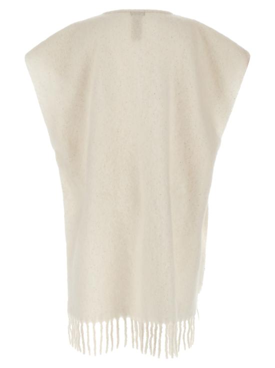 25FW 페세리코 케이프 S31531C0CC663903 White - PESERICO