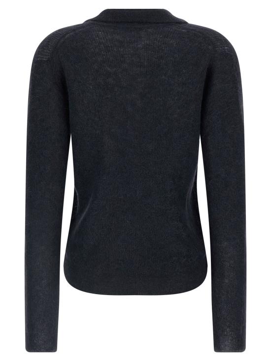 25FW 오라리 폴로 티셔츠 A25AP05AKNAVY Blue - AURALEE