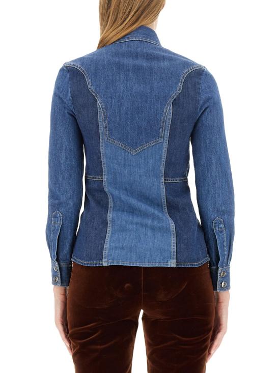  에트로 데님 셔츠 11831 95710200 BLUE - ETRO