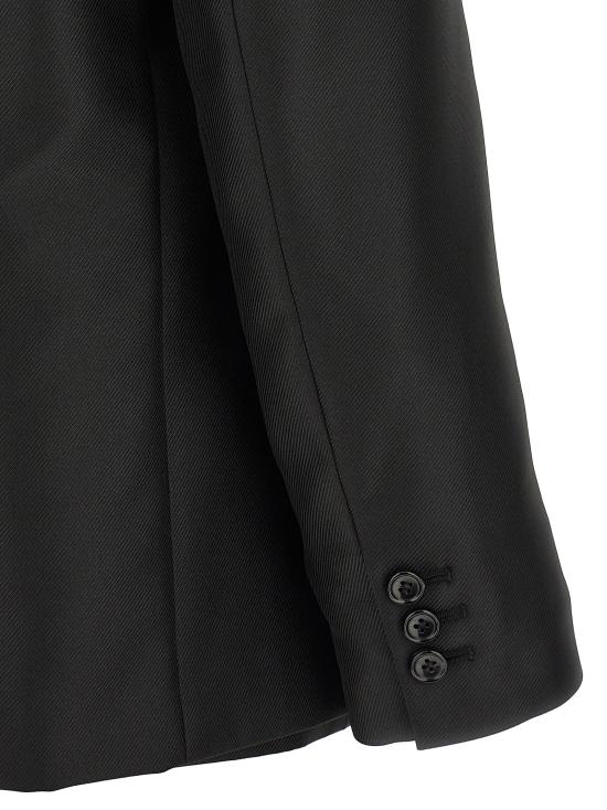 25FW 꼼데가르송 수트 세트 GPJ0261 Black - COMME DES GARCONS