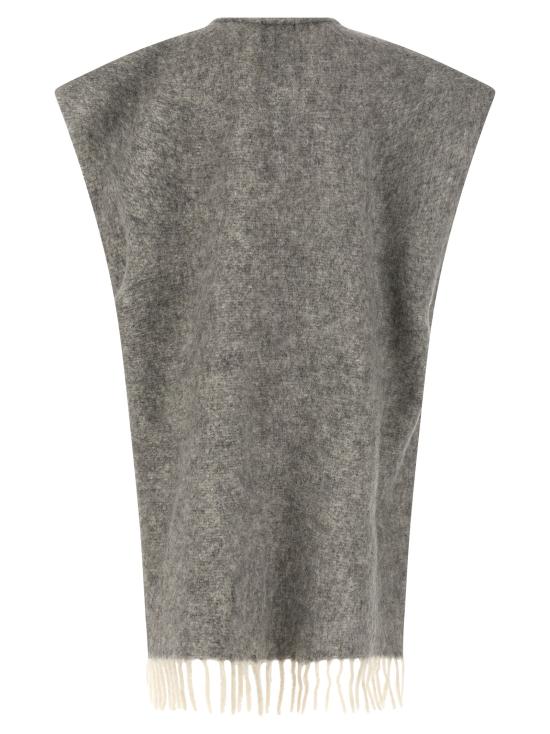 25FW 페세리코 케이프 S31531C0CC663971 Gray - PESERICO