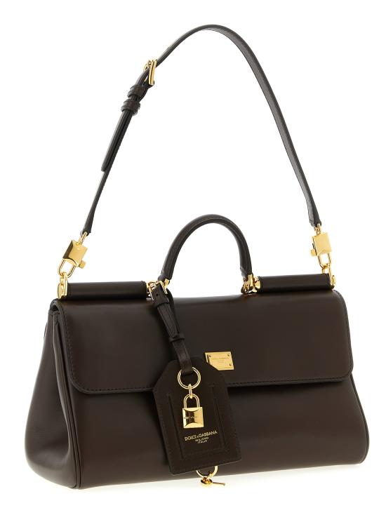26FW 돌체앤가바나 마이 시실리 핸드백 BB7782B732180076 Brown - DOLCE & GABBANA