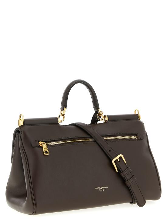 26FW 돌체앤가바나 마이 시실리 핸드백 BB7782B732180076 Brown - DOLCE & GABBANA