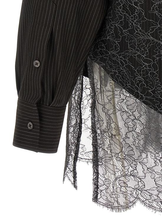 25FW 펜디 긴팔 셔츠 FS1332AVK1F0DHP Brown - FENDI