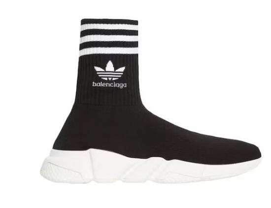 26SS 발렌시아가 x 아디다스 스피드 트레이너 711198 WBDV11090 BLACK