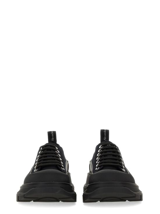 26FW 알렉산더 맥퀸 트레드 슬릭 레이스업 슈즈 697072 W4MV21000 BLACK - ALEXANDER MCQUEEN