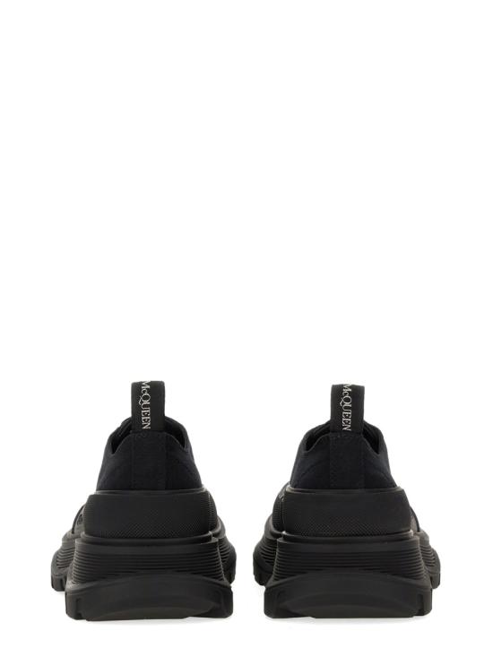 26FW 알렉산더 맥퀸 트레드 슬릭 레이스업 슈즈 697072 W4MV21000 BLACK - ALEXANDER MCQUEEN