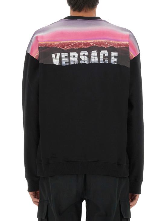  베르사체 긴팔 티셔츠 1012929 1A093392B510 BLACK - VERSACE