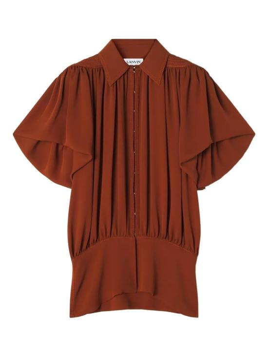 25FW 랑방 셔츠 RWTO00103875H25657 Brown