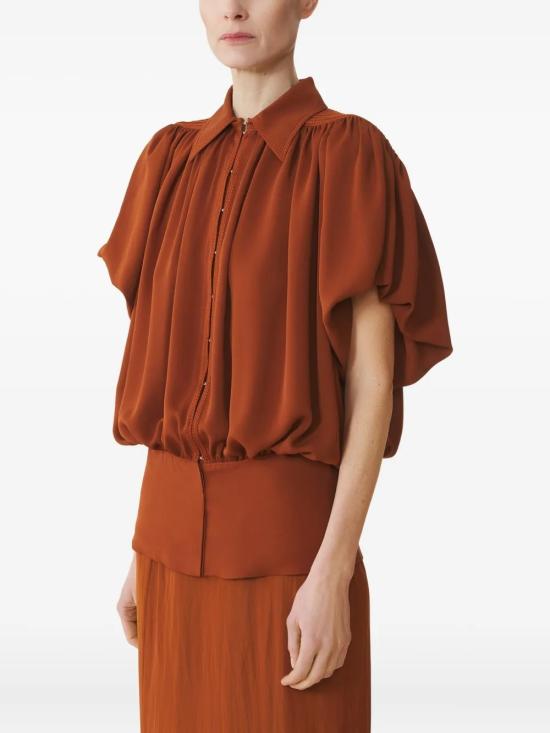 25FW 랑방 셔츠 RWTO00103875H25657 Brown - LANVIN