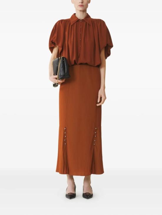 25FW 랑방 셔츠 RWTO00103875H25657 Brown - LANVIN