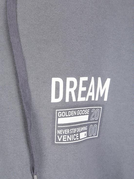 25FW 골든구스 긴팔 티셔츠 GUP02334P002143 60617 MIX ANTHRACITE - GOLDEN GOOSE