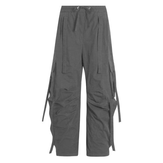 25FW 돌체앤가바나 스트레이트 팬츠 FTDEHT HUMS8 N0000 BLACK