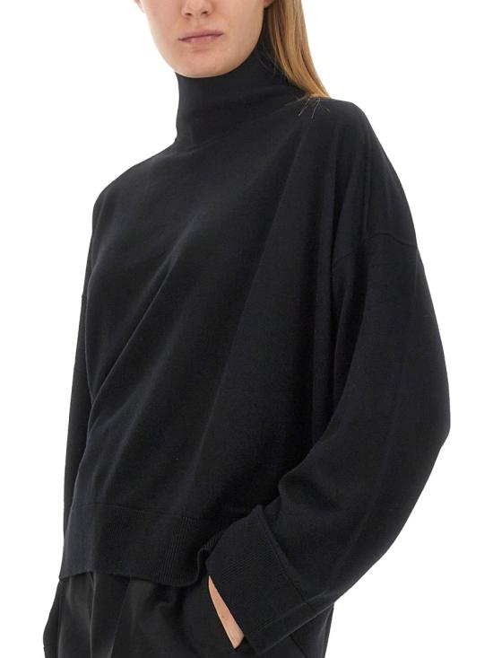 26FW 보테가베네타 터틀넥 753815 V37J01000 BLACK - BOTTEGA VENETA