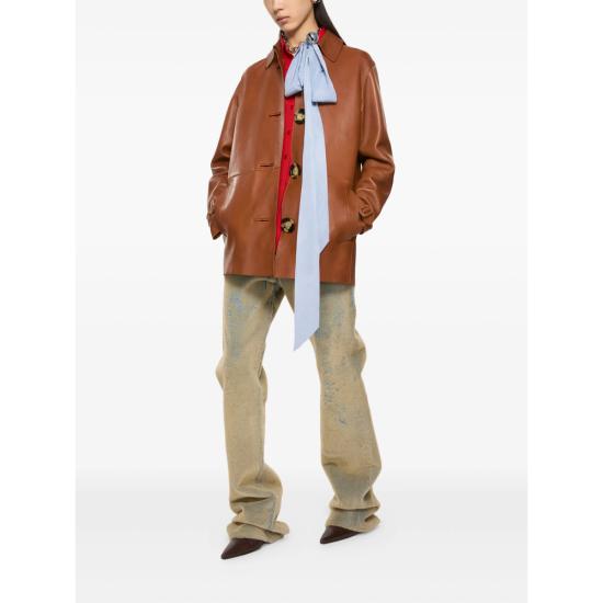 25FW 아크네 스튜디오 코트 A70204 COGNA BROWN - ACNE STUDIOS