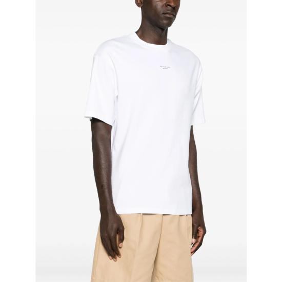 25FW 드롤드무슈 탑 PERM TS202 CO002 OPWHI WHITE - DROLE DE MONSIEUR