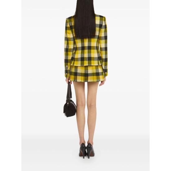 25FW 비비안웨스트우드 자켓 1401007P W018Q E206 YELLOW BLACK - VIVIENNE WESTWOOD