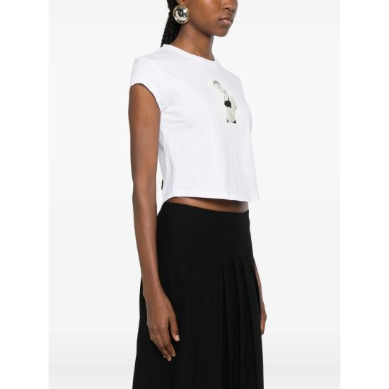 25FW 캘빈클라인 반팔 티셔츠 LV040493WF WHITE - CALVIN KLEIN