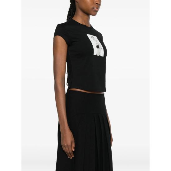 25FW 캘빈클라인 반팔 티셔츠 LV040493WF BLACK - CALVIN KLEIN