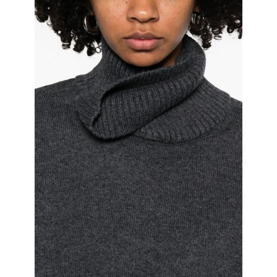 25FW Viktoria Chan 터틀넥 AW25060GR GREY - VIKTORIA CHAN