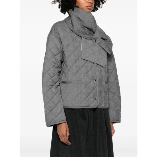 25FW 빅토리아 찬 자켓 AW25044GR GREY - VIKTORIA CHAN