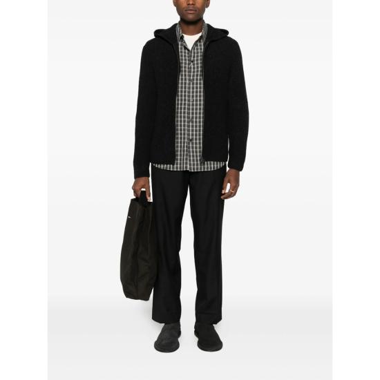 25FW 삼소앤삼소 집업 니트 15329 SAKOJI BLACK - SAMSOE SAMSOE